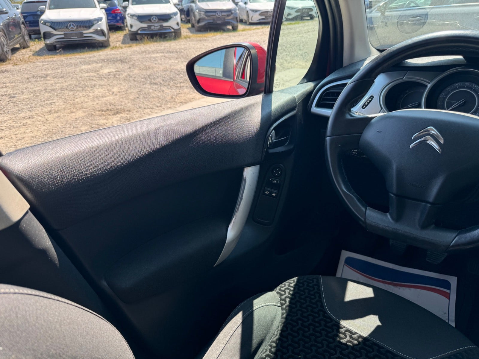 Rød Citroën C3 fra 2011