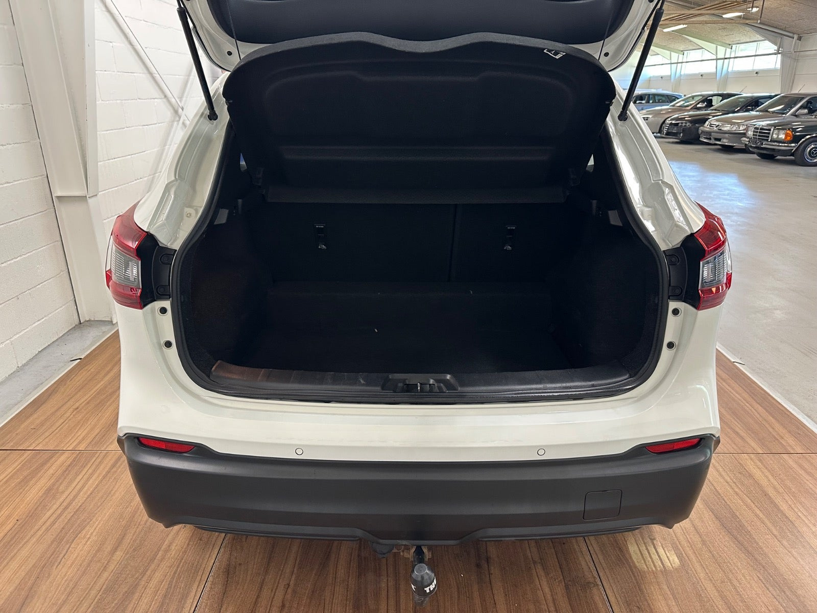 Hvid Nissan Qashqai fra 2021