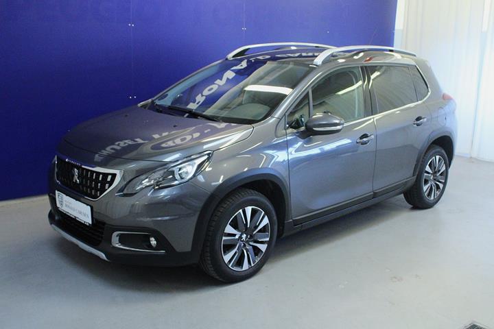 Grå Peugeot 2008 fra 2019