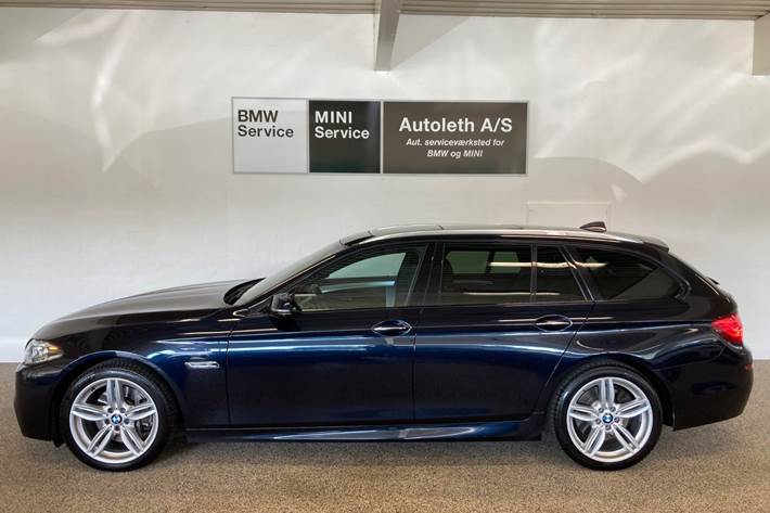 Sort BMW 530d fra 2014