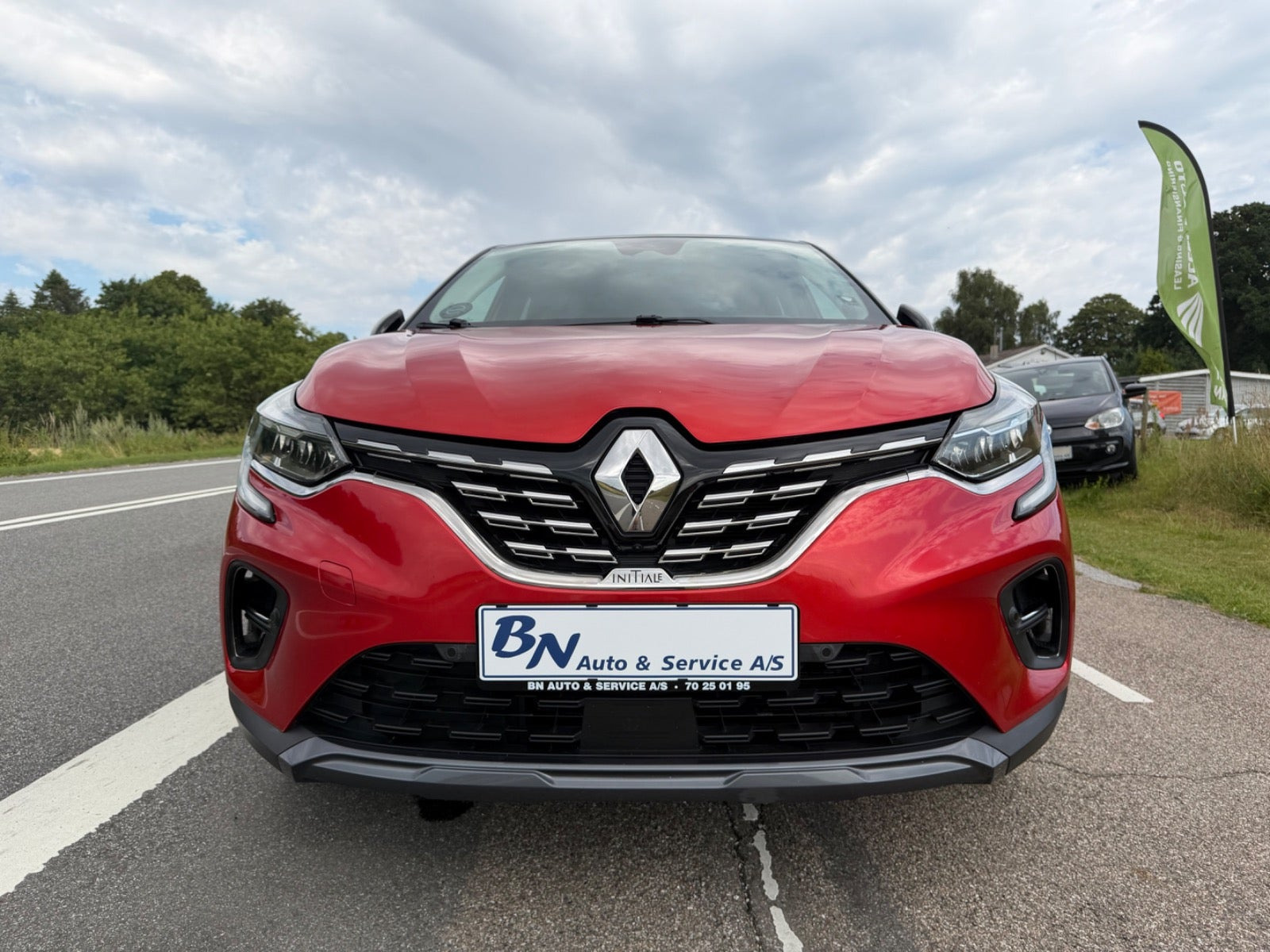 Rød Renault Captur fra 2021