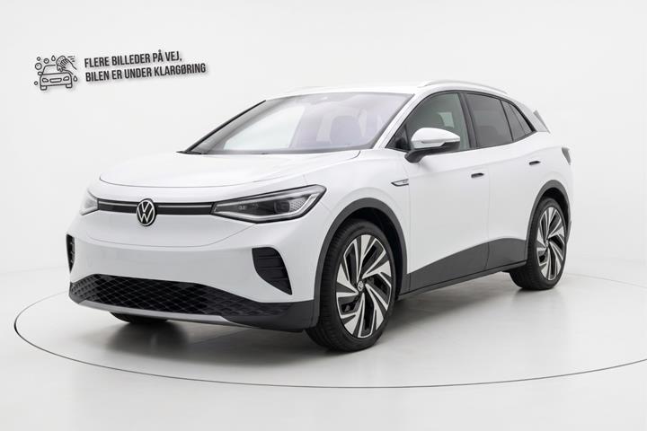 Hvid VW ID.4 fra 2021 set udefra