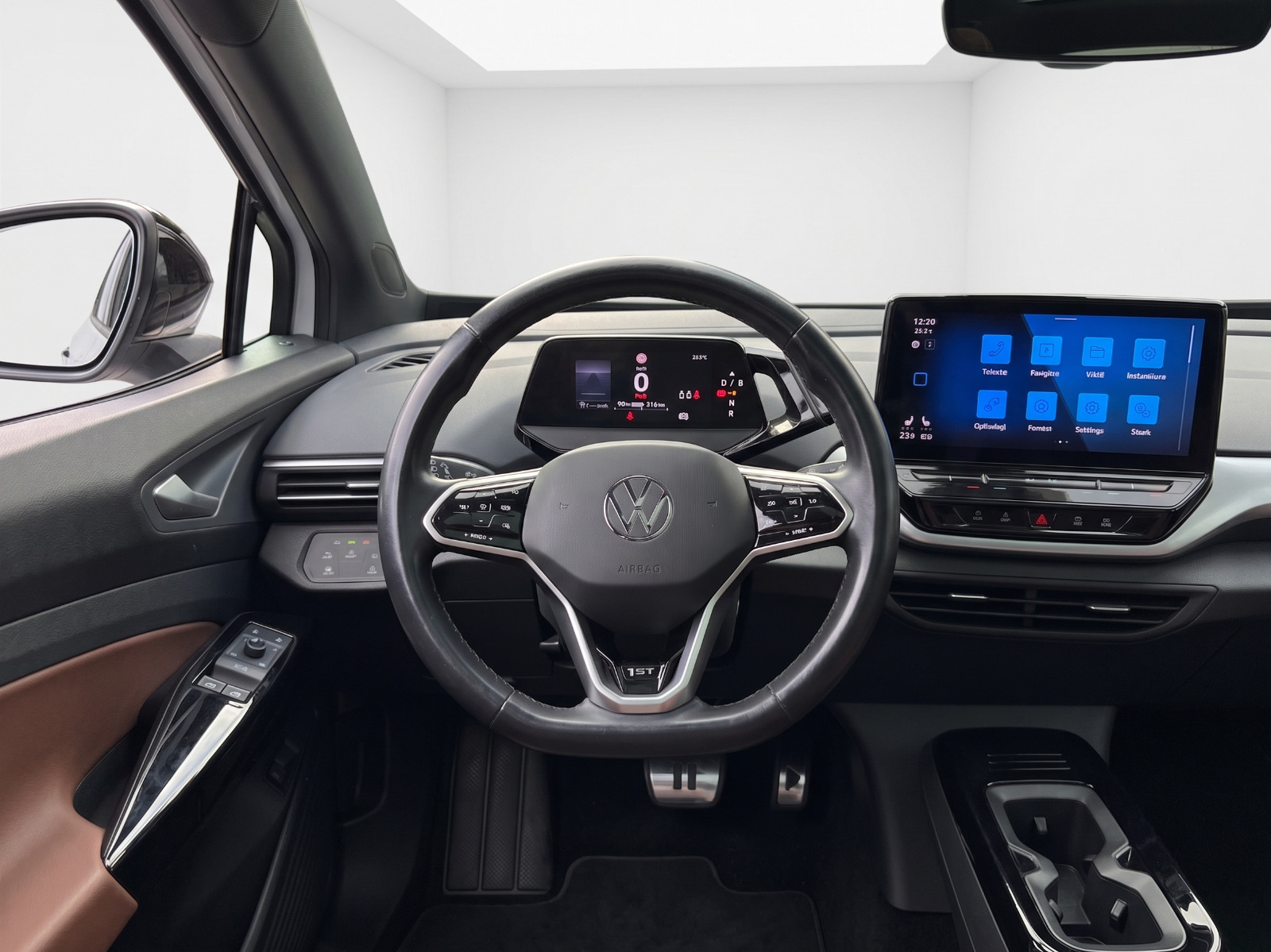 Hvid VW ID.4 fra 2021