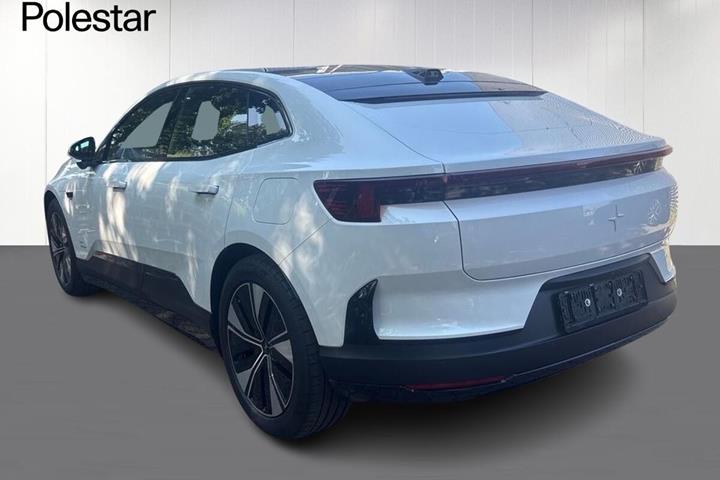 Hvid Polestar 4 fra 2025