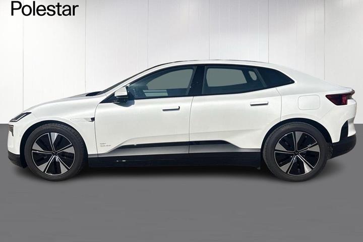 Hvid Polestar 4 fra 2025
