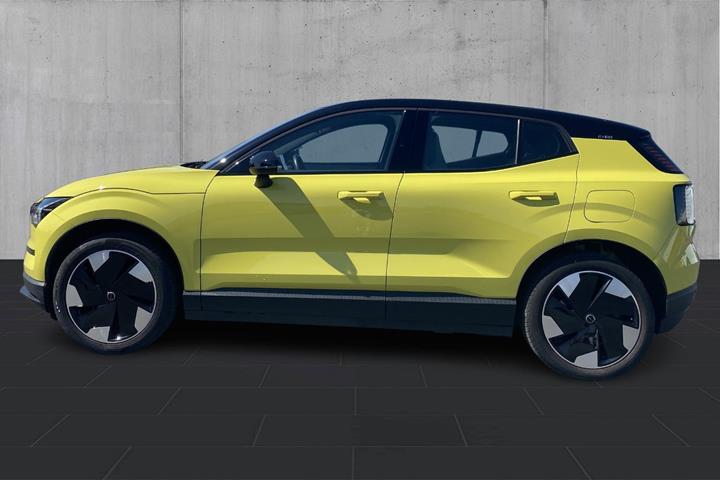 Gul Volvo EX30 fra 2024