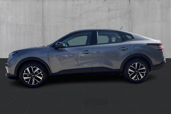 Grå Citroën ë-C4 X fra 2025