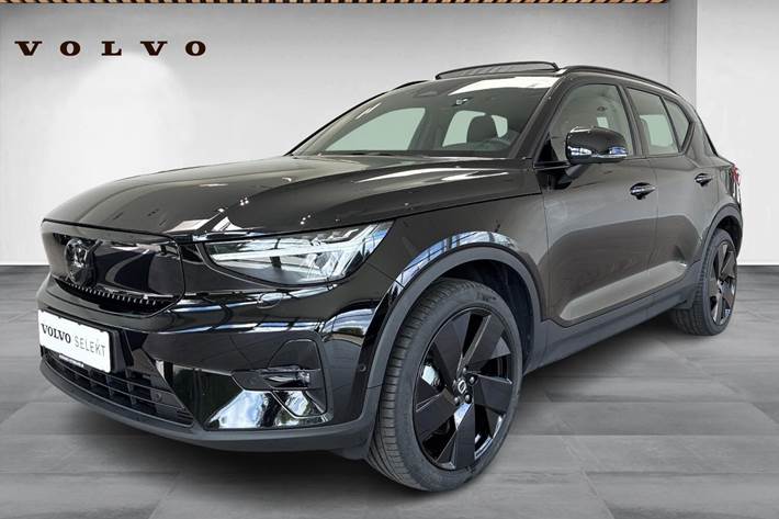 Sort Volvo EX40 fra 2025