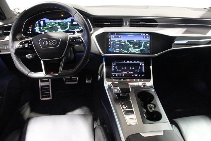 Grå Audi S6 fra 2020
