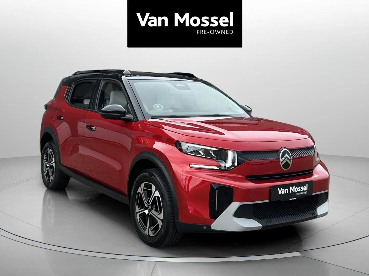 Rød Citroën e-C3 Aircross fra 2025