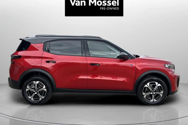 Rød Citroën e-C3 Aircross fra 2025
