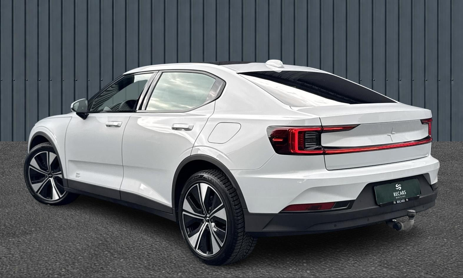 Hvid Polestar 2 fra 2023