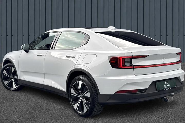 Hvid Polestar 2 fra 2023