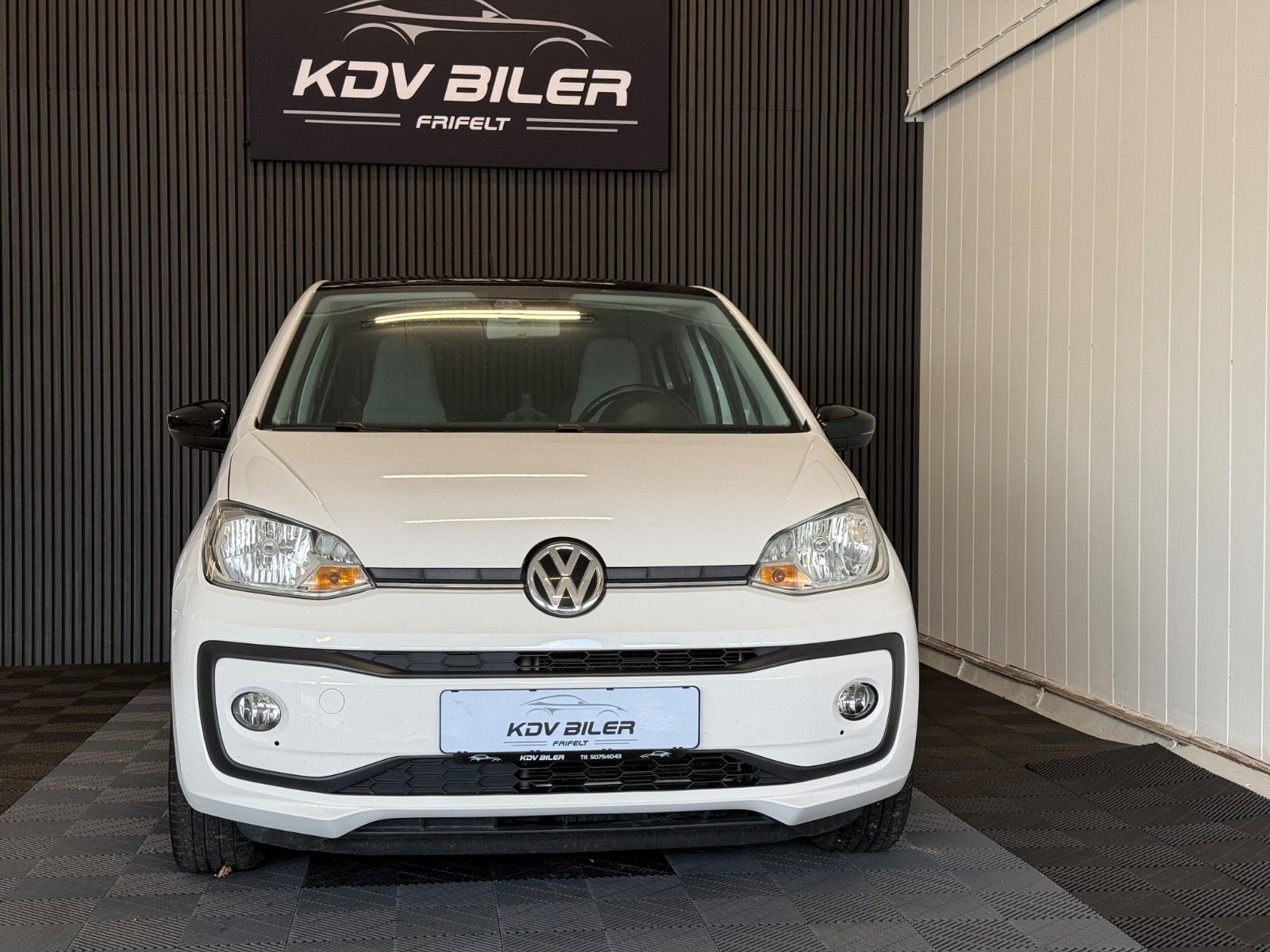 Hvid VW UP! fra 2018