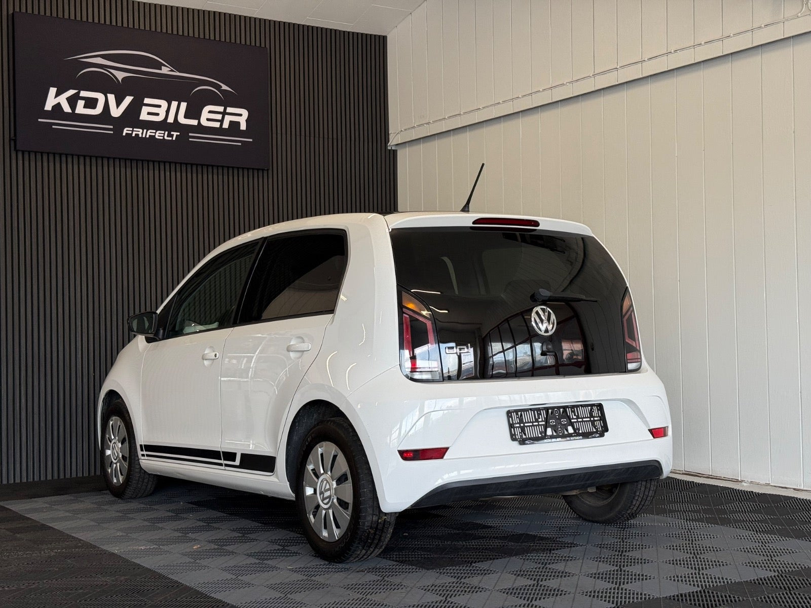 Hvid VW UP! fra 2018