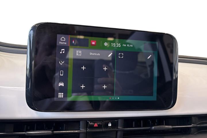 Hvid Fiat 500e fra 2021