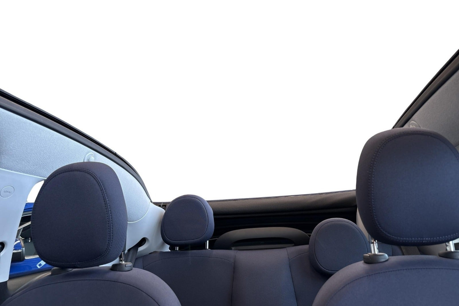 Hvid Fiat 500e fra 2021