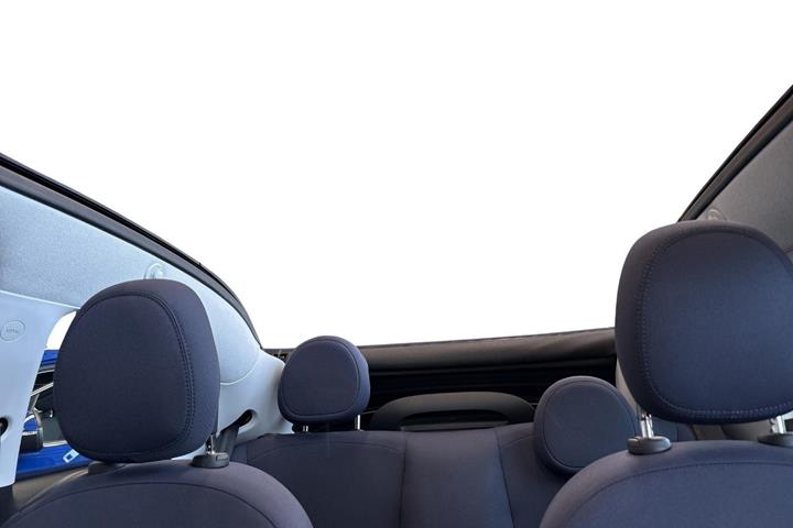 Hvid Fiat 500e fra 2021