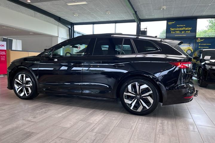 Sort Skoda Enyaq fra 2026