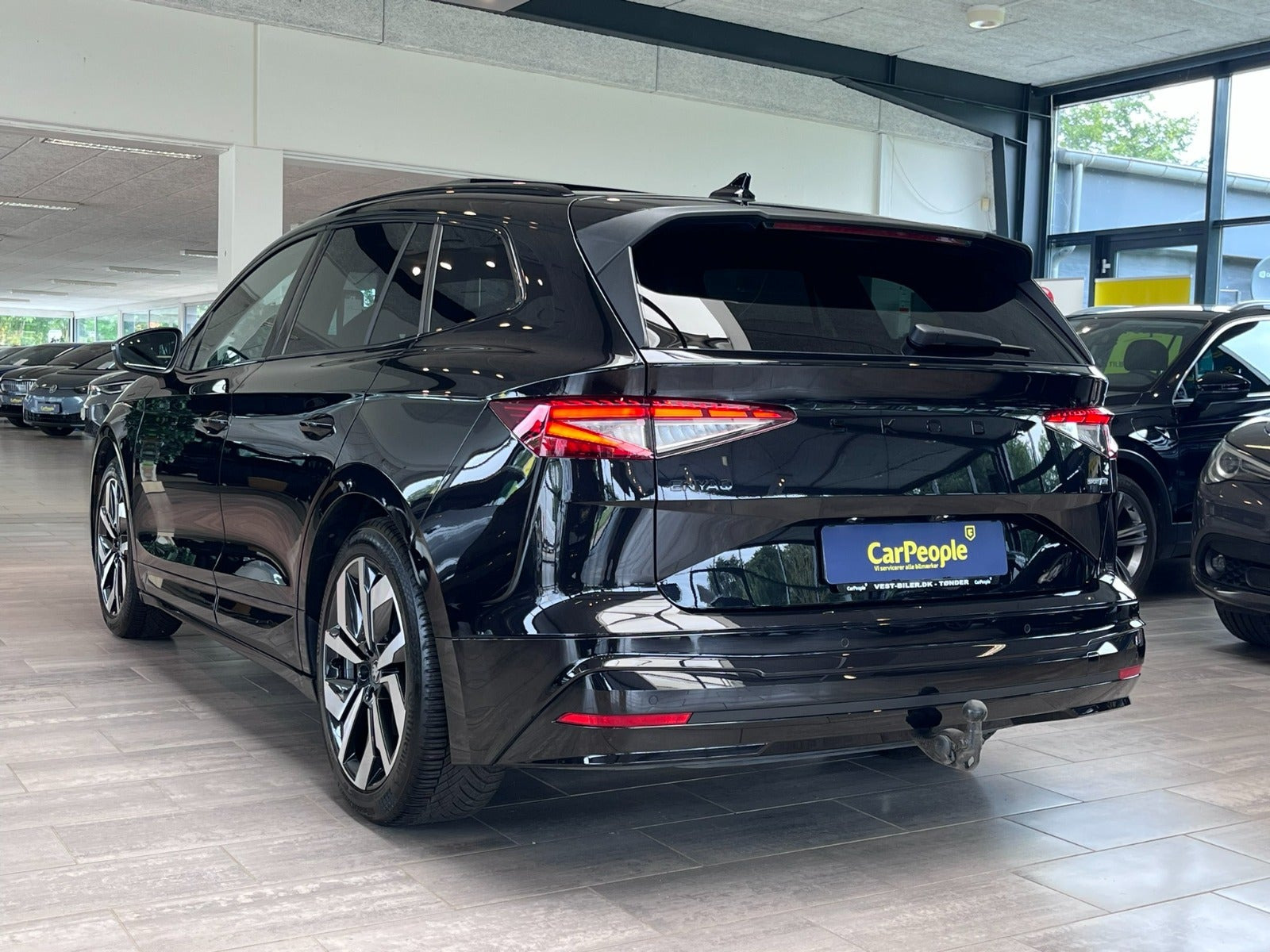 Sort Skoda Enyaq fra 2026
