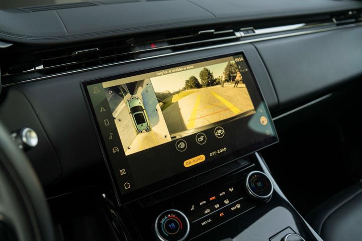 Grå Land Rover Range Rover sport fra 2022
