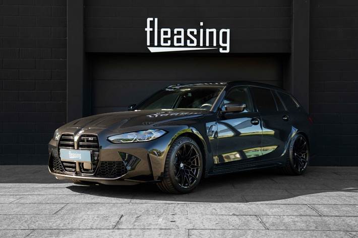 Sort BMW M3 fra 2024