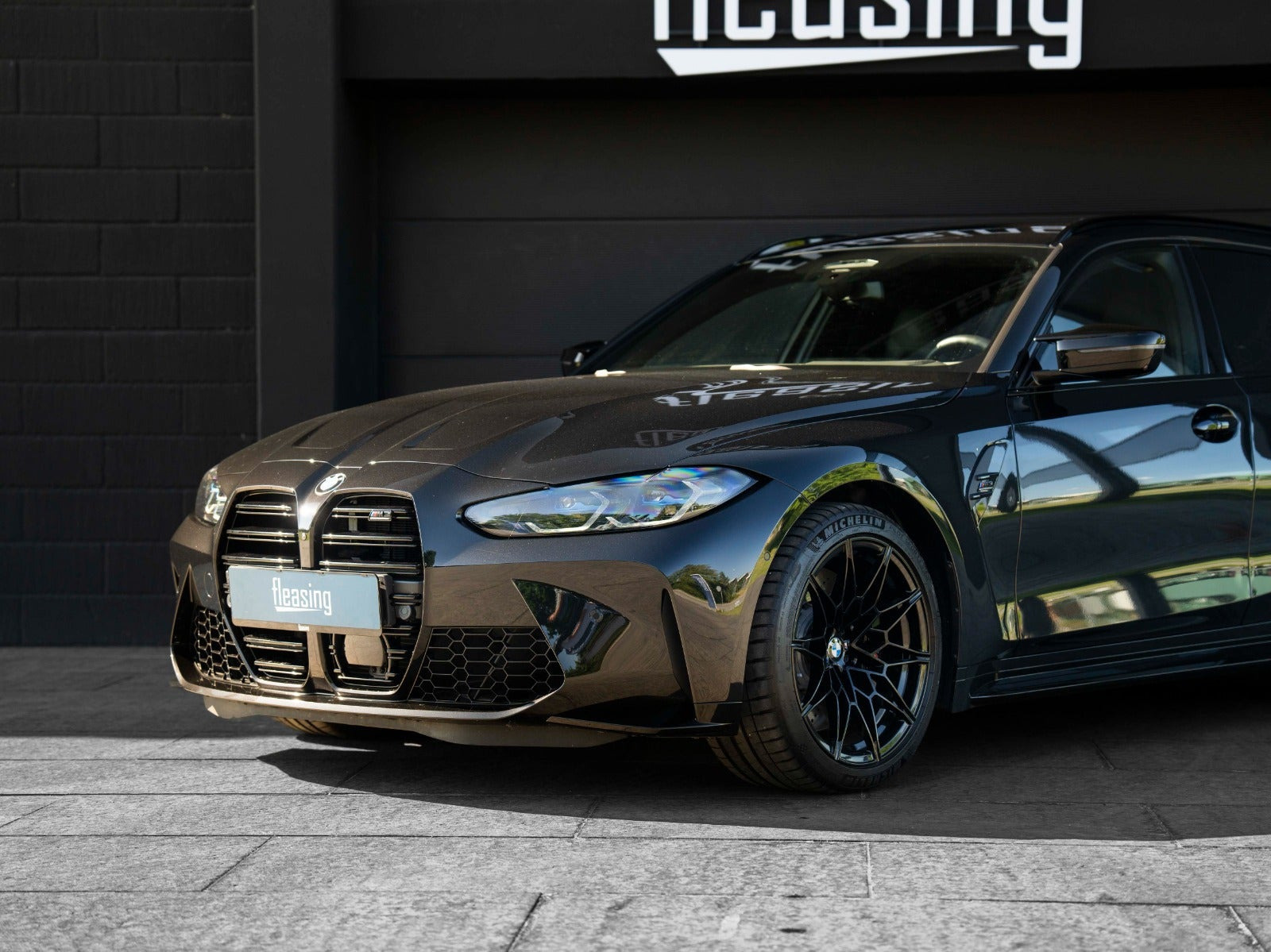 Sort BMW M3 fra 2024