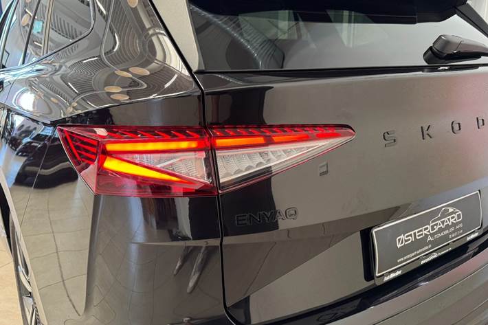 Sort Skoda Enyaq fra 2026