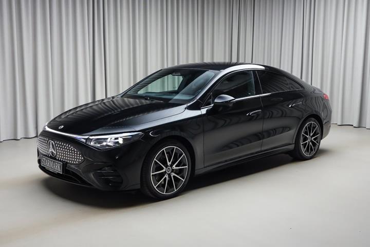 Sort Mercedes CLA250+ fra 2025