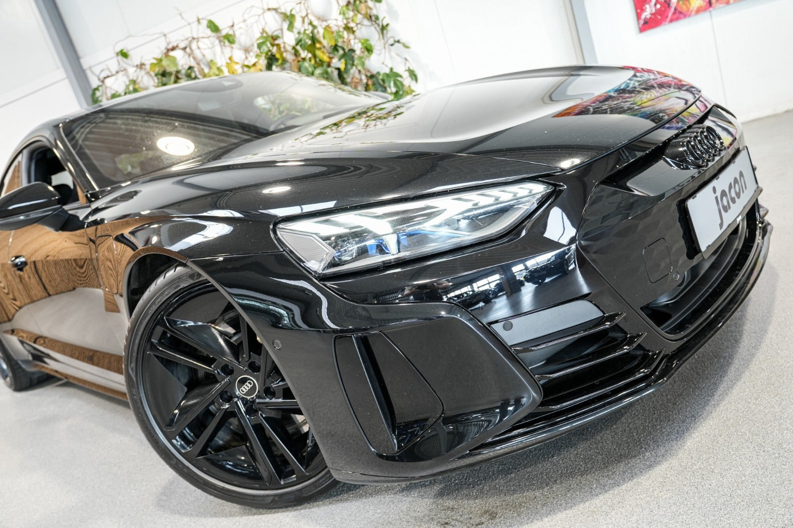Sort Audi e-tron GT fra 2023