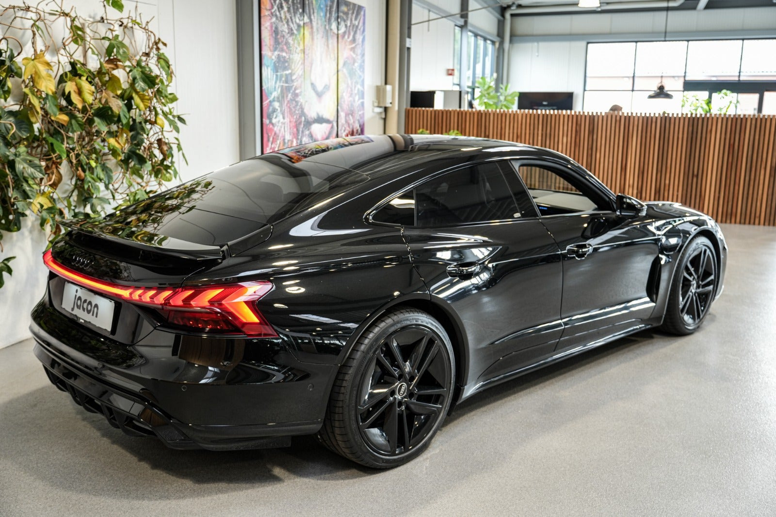 Sort Audi e-tron GT fra 2023