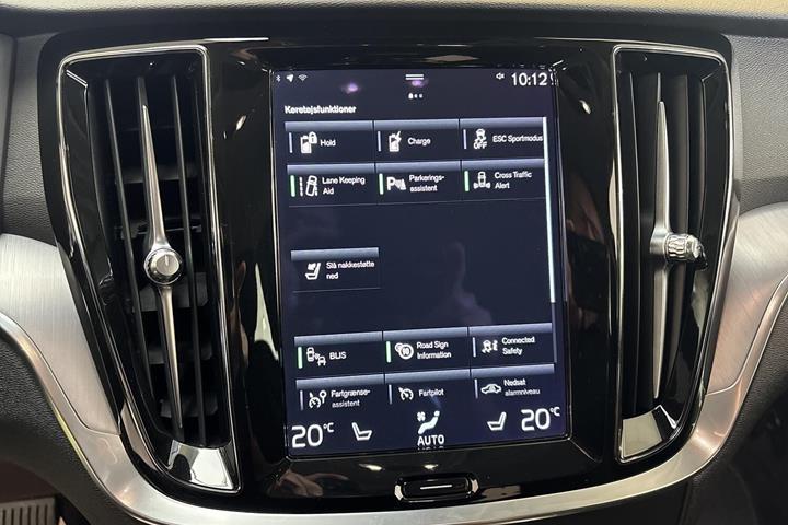 Blå Volvo V60 fra 2021