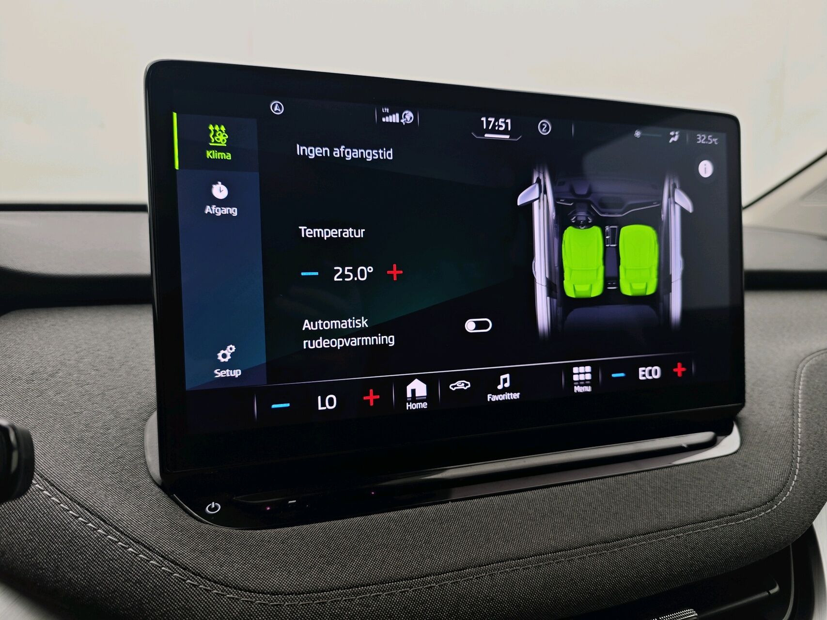 Sort Skoda Enyaq fra 2022
