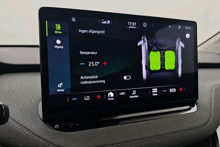 Sort Skoda Enyaq fra 2022