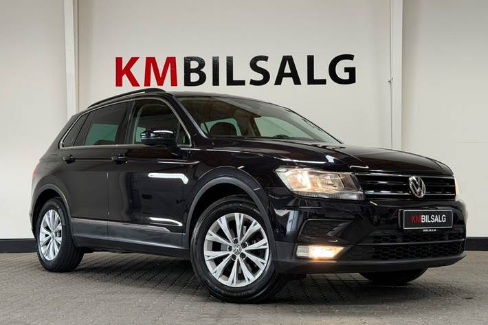 Sort VW Tiguan fra 2017