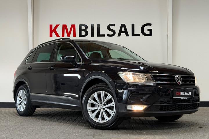 Sort VW Tiguan fra 2017