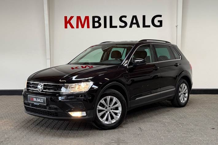 Sort VW Tiguan fra 2017