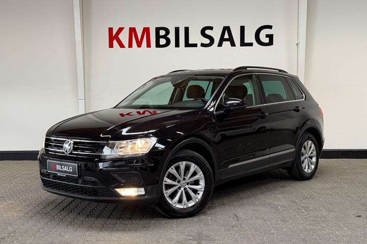 Sort VW Tiguan fra 2017