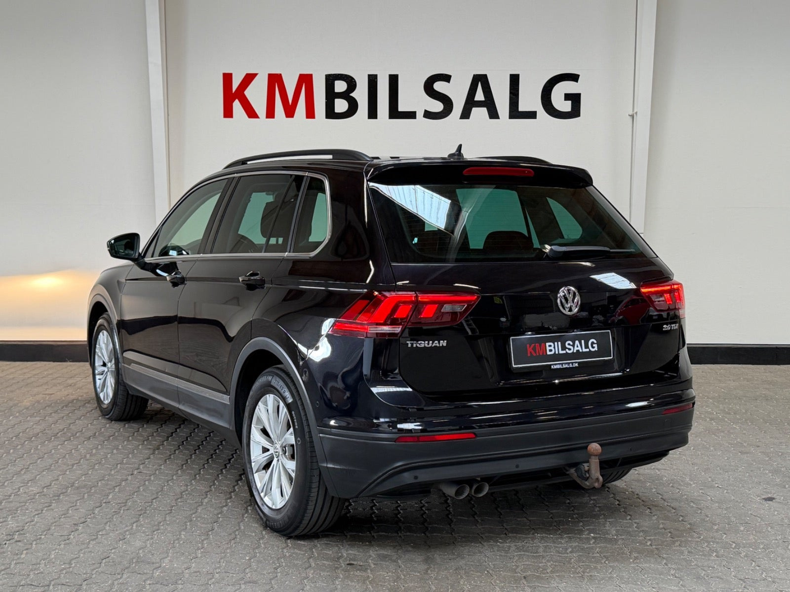 Sort VW Tiguan fra 2017