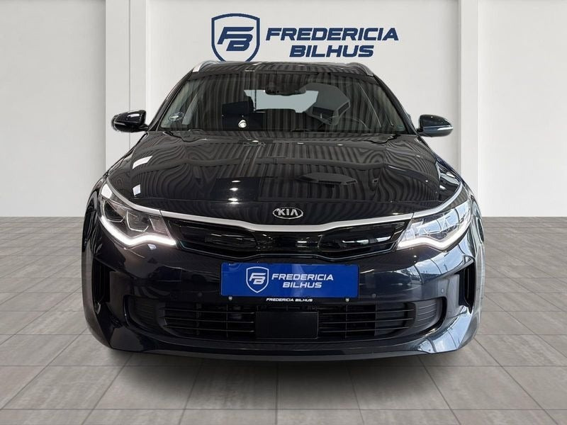Blå Kia Optima fra 2018