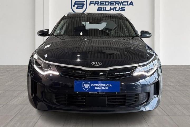 Blå Kia Optima fra 2018