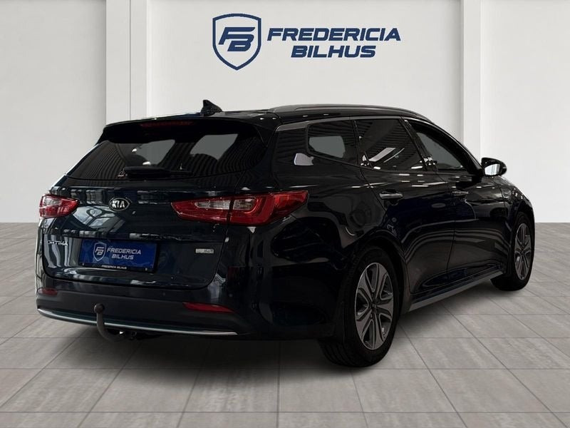 Blå Kia Optima fra 2018