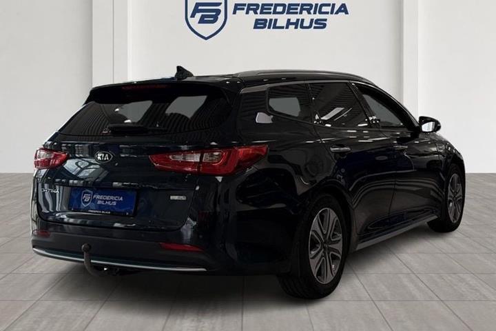 Blå Kia Optima fra 2018