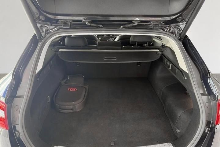 Blå Kia Optima fra 2018