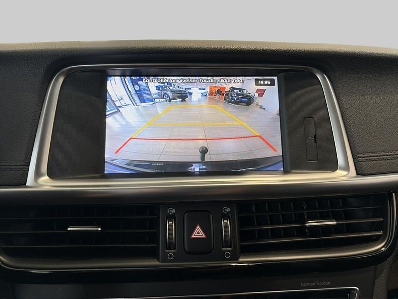 Blå Kia Optima fra 2018
