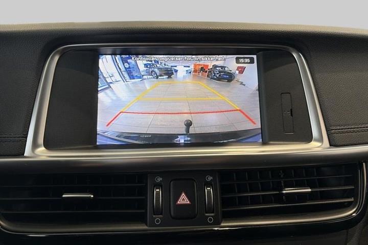 Blå Kia Optima fra 2018