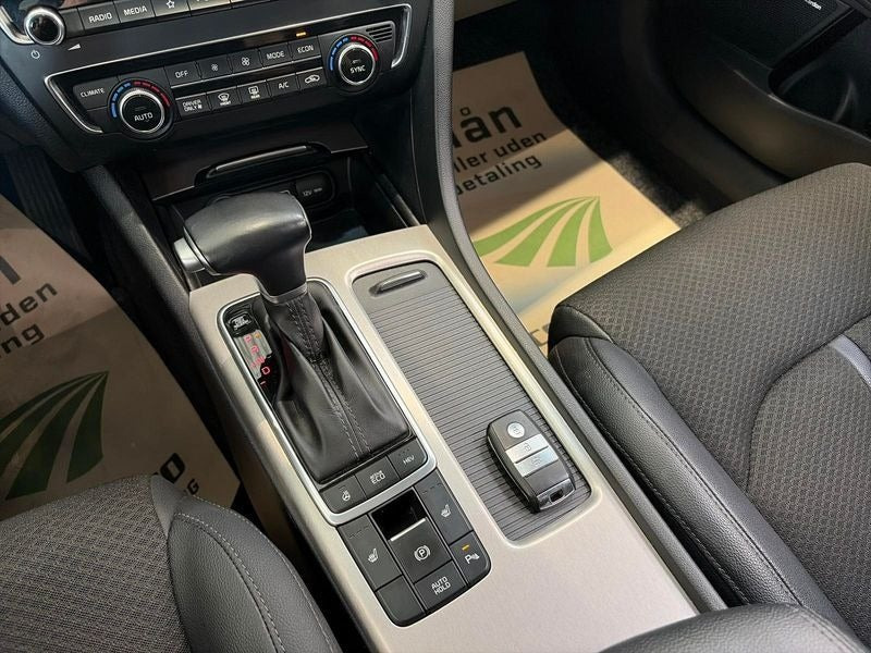 Blå Kia Optima fra 2018