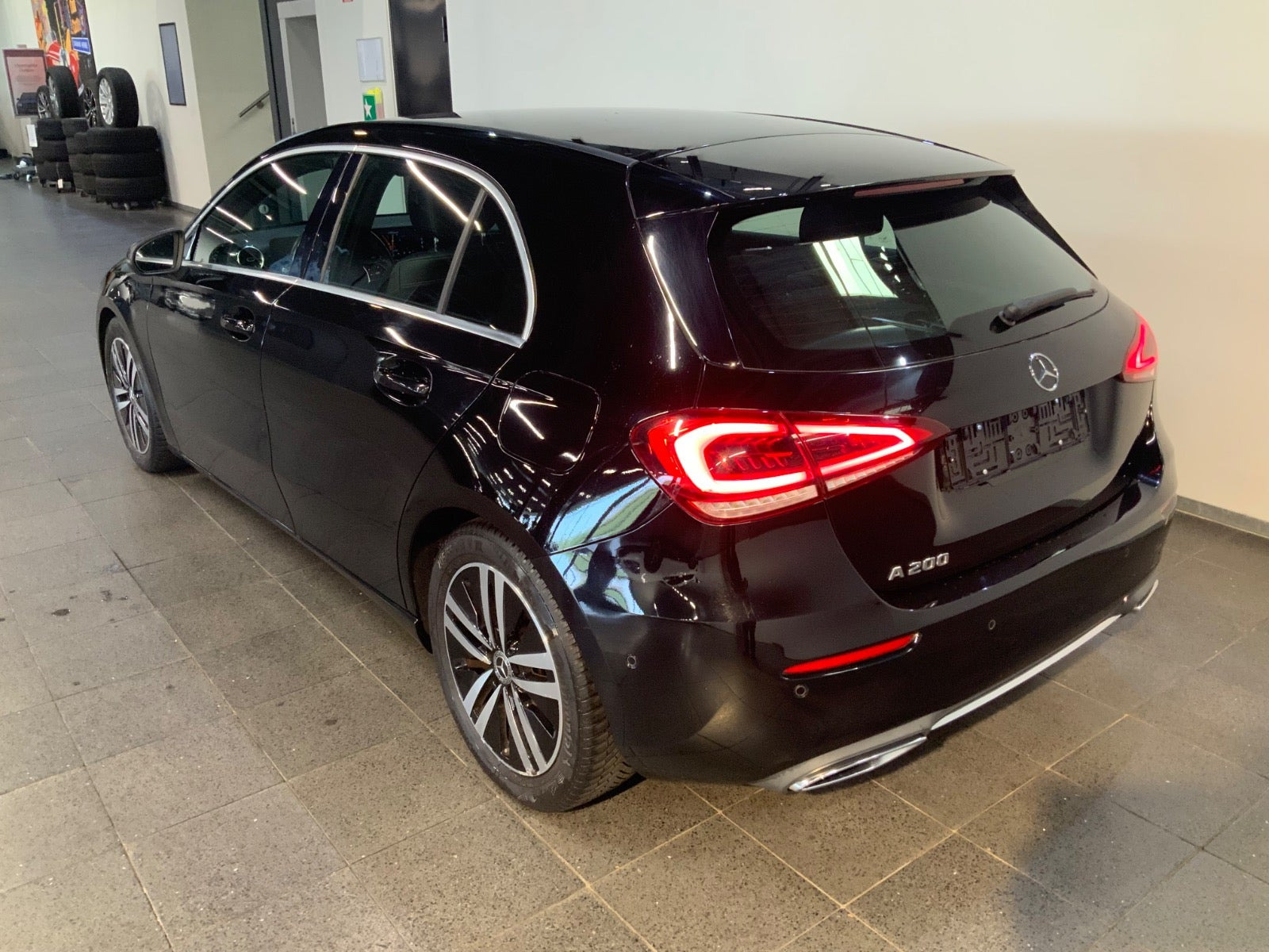 Sort Mercedes A200 fra 2021
