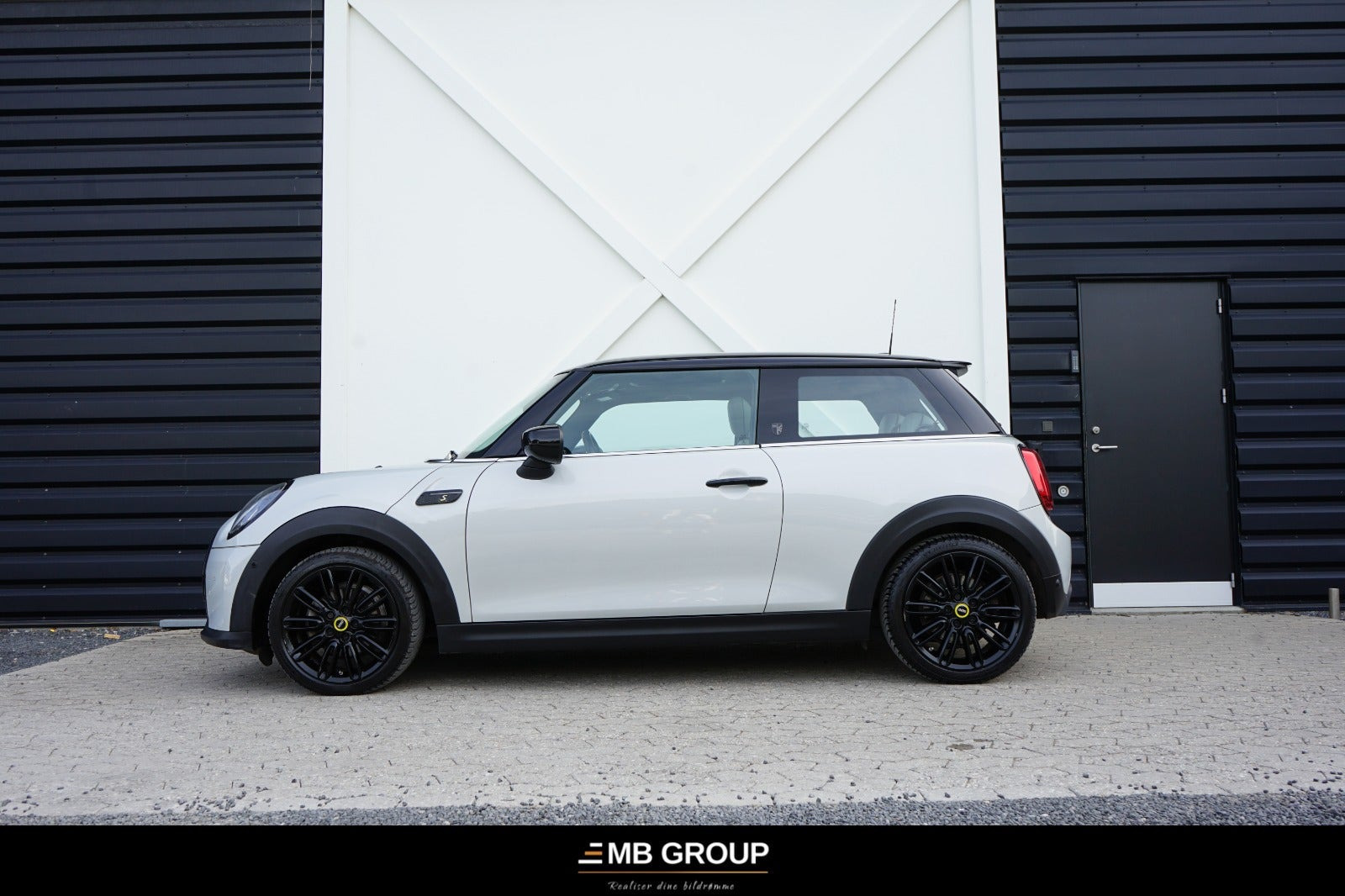 Grå Mini Cooper SE fra 2022