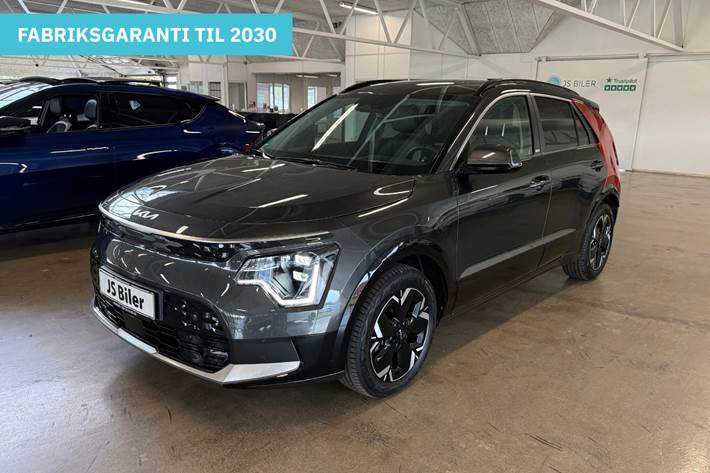 Grå Kia Niro fra 2023